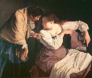 Martha tadelt ihre Schwester Maria Orazio Gentileschi